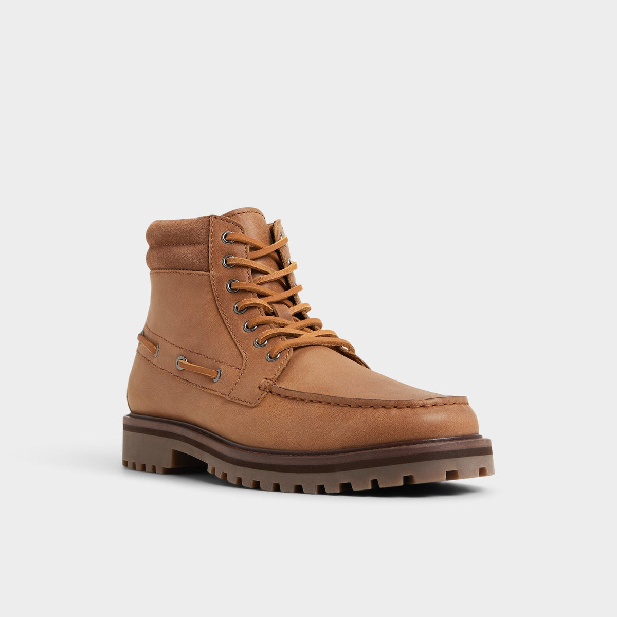Farrell in Cognac - Combat boot, Lug sole | Aldo