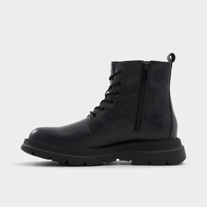 Reish Black Men's Lace-up boots - Lace-up boot, Lug sole | Aldo