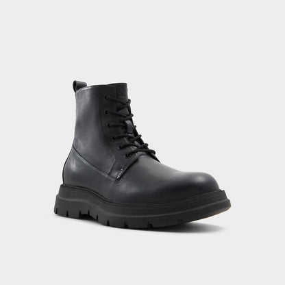 Reish Black Men's Lace-up boots - Lace-up boot, Lug sole | Aldo