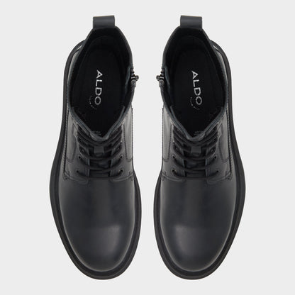 Reish Black Men's Lace-up boots - Lace-up boot, Lug sole | Aldo