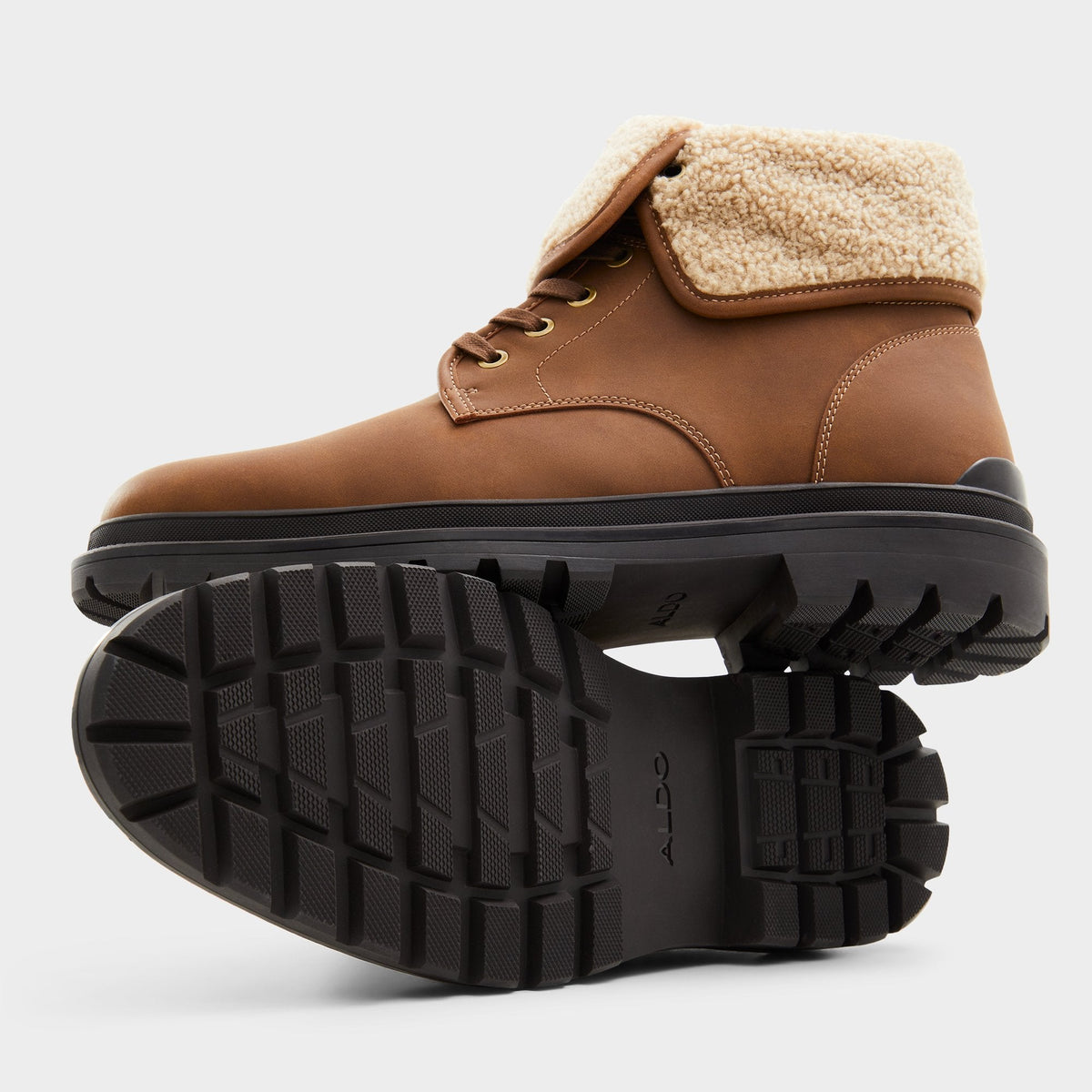 Preliand Medium Brown Men's Lace-up boots - Lace-up boot | Aldo