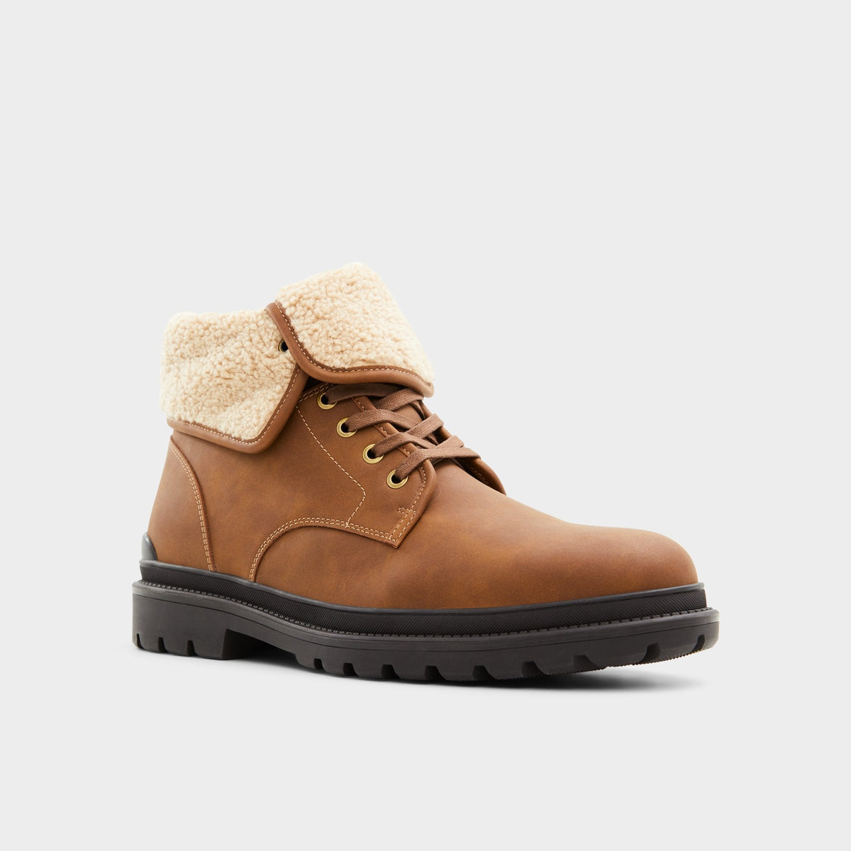 Preliand Medium Brown Men's Lace-up boots - Lace-up boot | Aldo