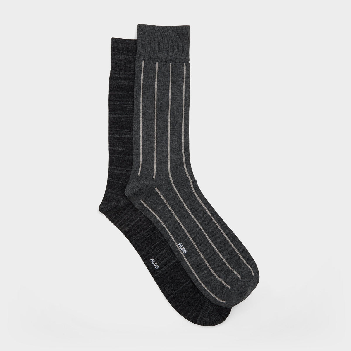 Nightstripe in Dark Grey - Crew socks | Aldo