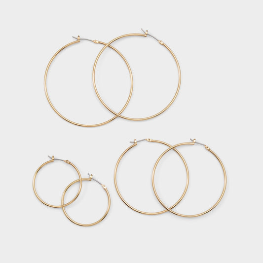 Dailyhoops in Gold - Earring set | Aldo