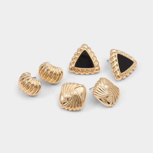 Noire in Black Gold Multi - Statement earrings | Aldo