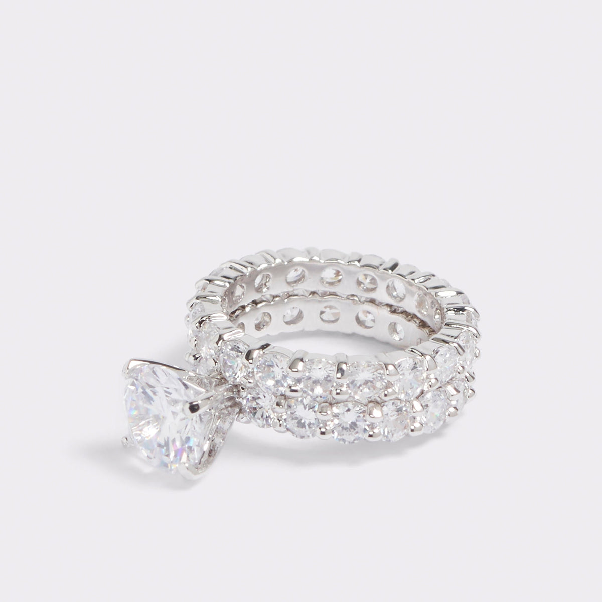 Plagens Silver/Clear Multi Women's Rings - Ring | Aldo