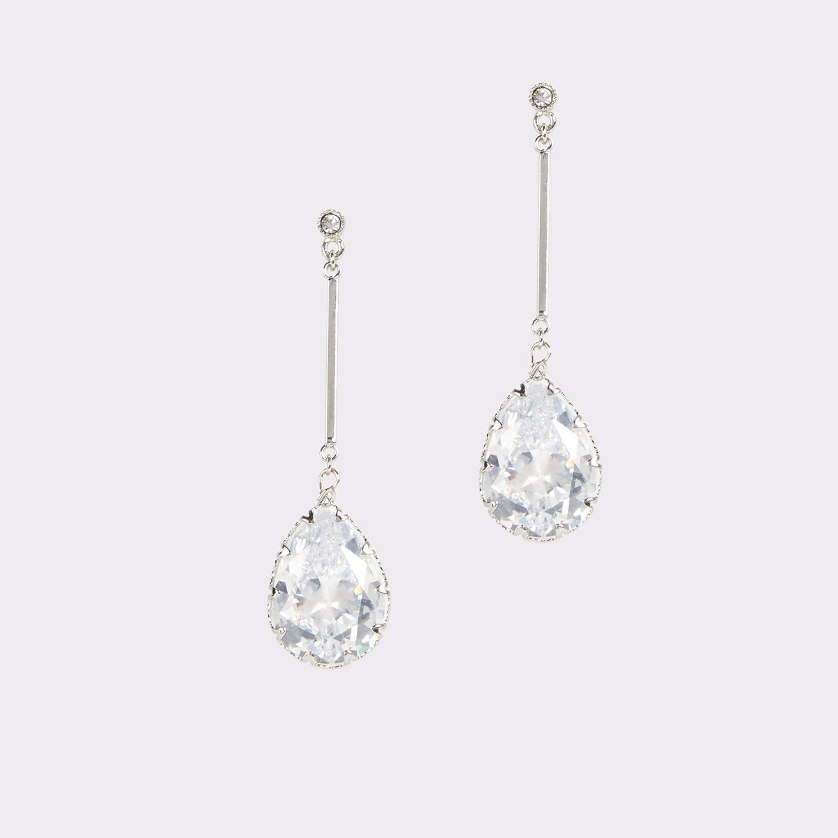 Cares Silver/Clear Multi Women's Earrings - Chandelier earrings | Aldo