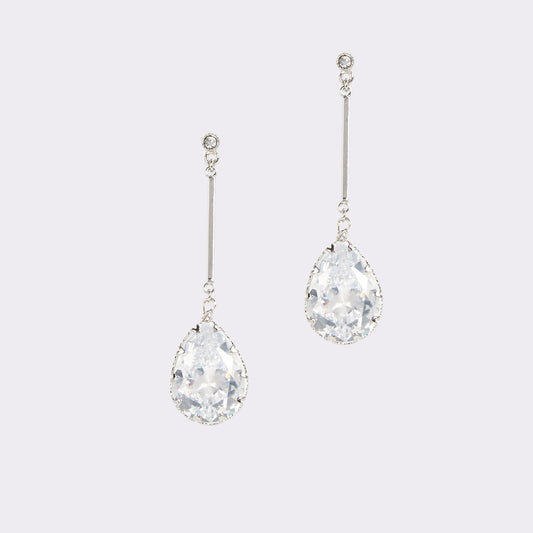Cares Silver/Clear Multi Women's Earrings - Chandelier earrings | Aldo