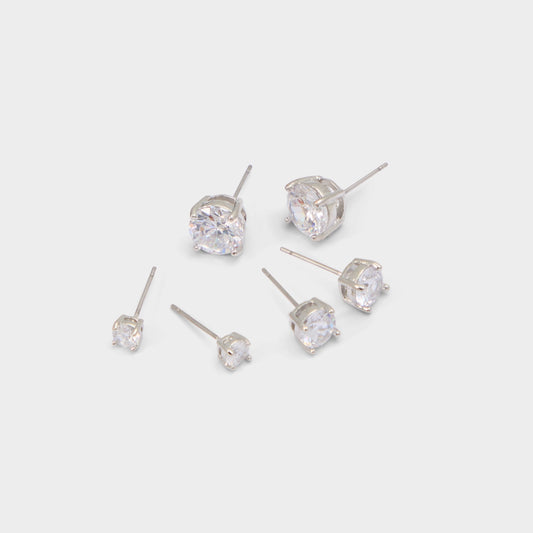 Alaynia in Silver Clear Multi - Earrings | Aldo