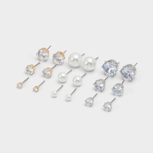 Daniellia Metallic Multi Women's Earrings - Stud earring set | Aldo