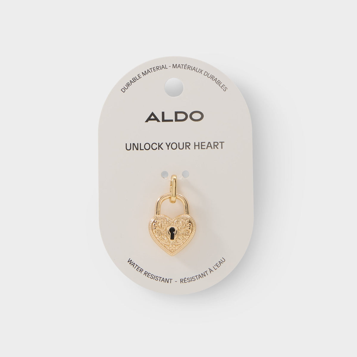 Heartlock in Gold - Jewelry charm | Aldo