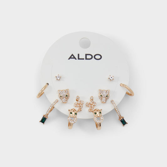 Junglechic Gold/Clear Multi Women's Earrings - Earrings | Aldo