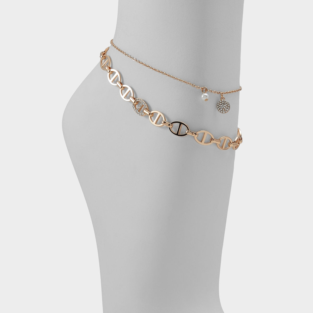 Splenndorx Gold/Clear Multi Women's Anklets - Anklet | Aldo