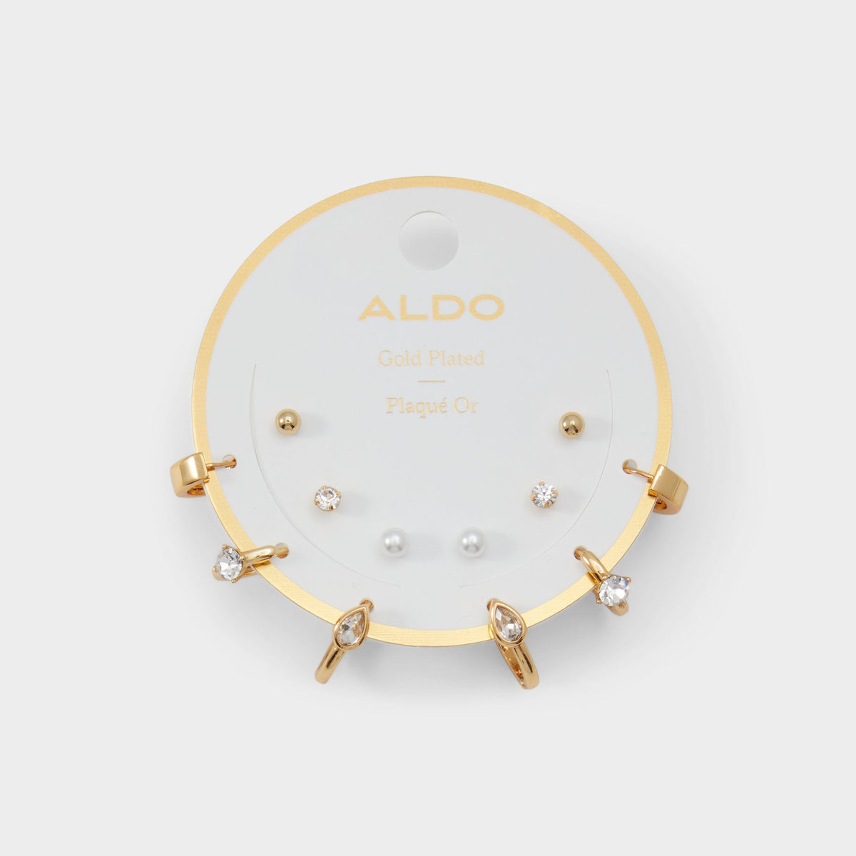 Faramanna Gold/Clear Multi Women's Cubic Zirconia - Earrings | Aldo