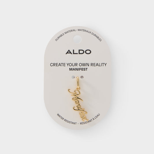 Manifesto in Gold - Jewelry charm | Aldo