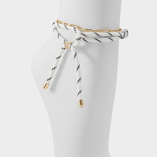 Wrapme White Women's Anklets - Anklet | Aldo