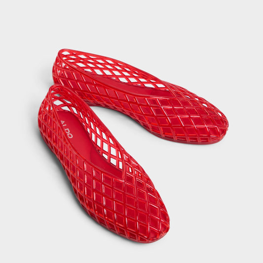 Treschic Red Women's Jelly Sandals & Flip Flops - Jelly flats | Aldo