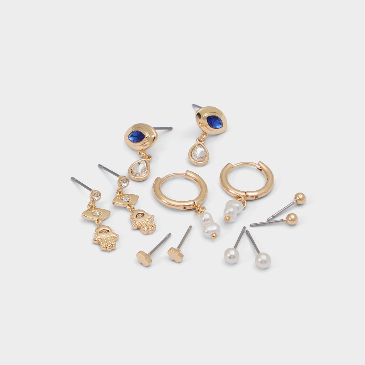 Watchfull in Light Blue - Earring set | Aldo