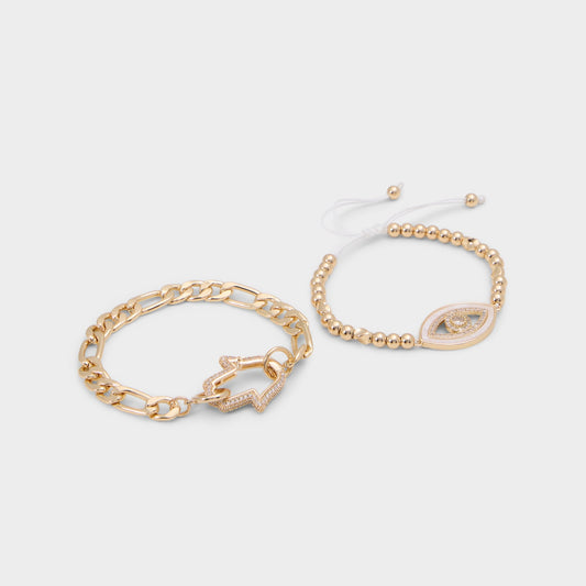 Positivity in Gold Clear Multi - Bracelet | Aldo
