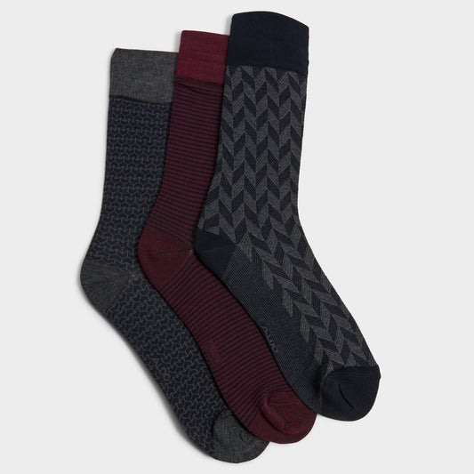 Samuell Dark Grey Men's Socks - Socks | Aldo