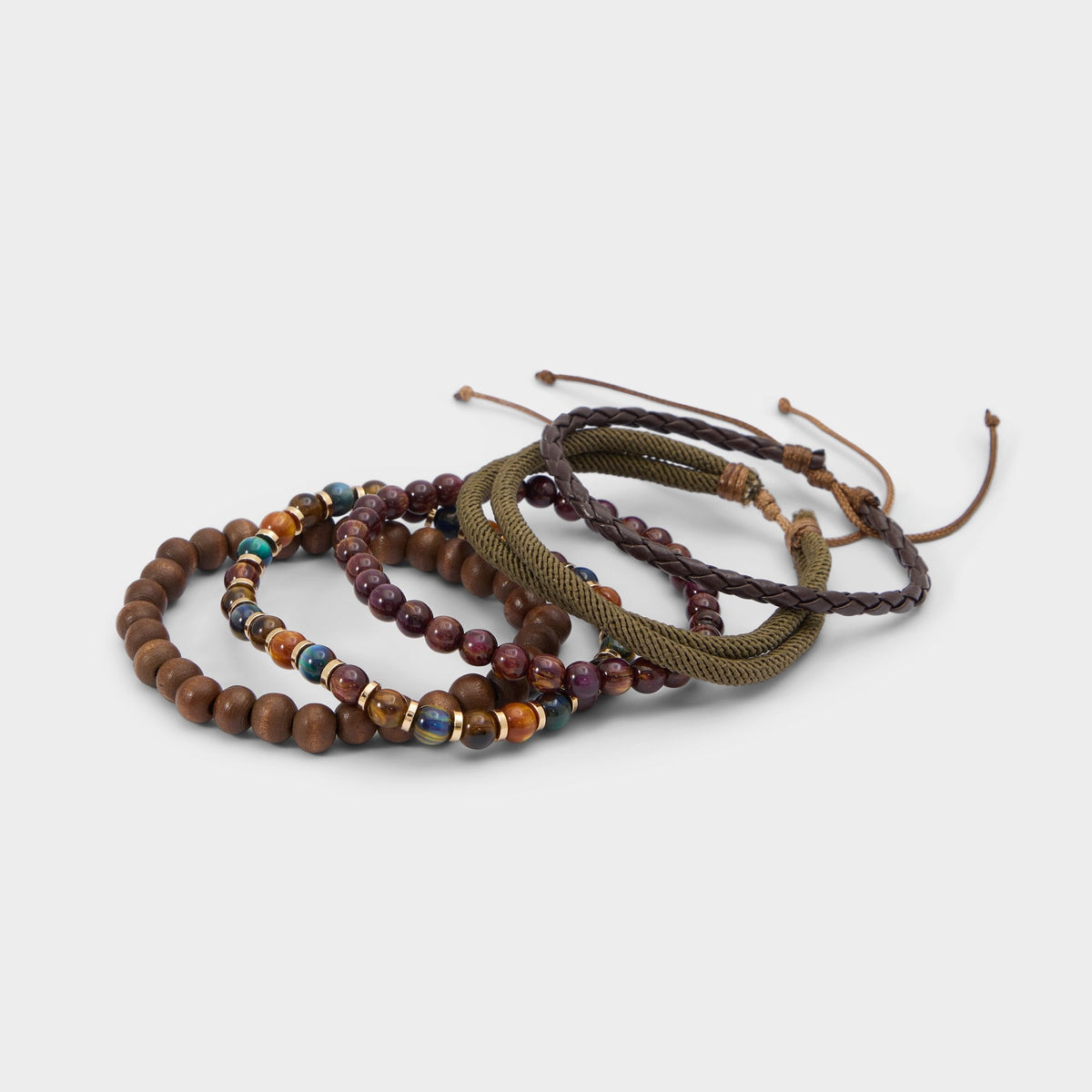 Loggann in Dark Brown - Bracelet set | Aldo