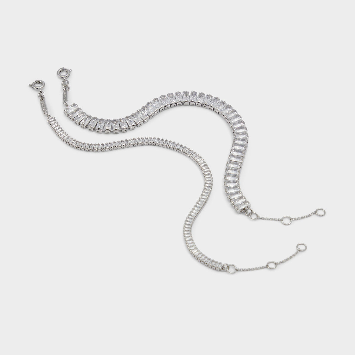 Lagodi Silver/Clear Multi Women's Cubic Zirconia - Bracelet | Aldo